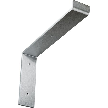 Ekena Millwork Steel Truss Shelf Bracket, Unfinished 2"W x 12"D x 7 3/4"H BKTM02X12X07TSCRS